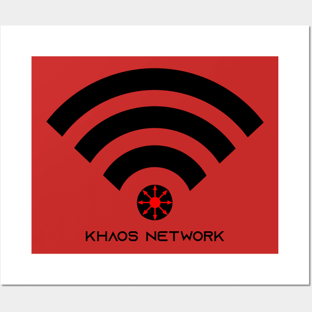 Khaos Network Wall Art by RAdesigns